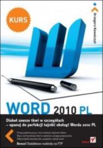 Okładka książki Word 2010 PL. Kurs