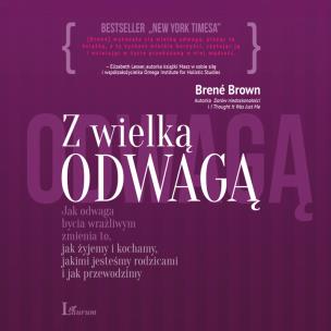 Okładka książki Z wielką odwagą audiobook