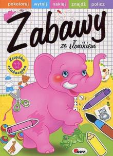Okładka książki Zabawy ze słonikiem