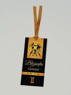 Opakowanie Zakładka do książki zodiak BLIŹNIĘTA