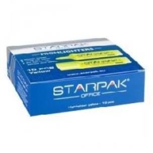 Opakowanie Zakreślacz żółty STARPAK 10szt