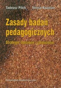 Okładka książki Zasady badań pedagogicznych