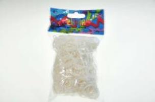 Opakowanie Żelowo Białe Gumki Rainbow Loom &reg;