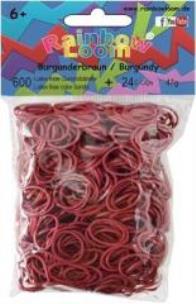 Opakowanie Żelowo burgundowe Gumki Rainbow Loom &reg;