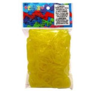 Opakowanie Żelowo żółte Gumki Rainbow Loom &reg;