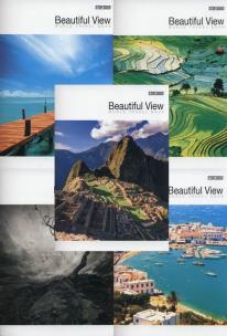 Opakowanie Zeszyt A5 Top-2000 w linie 96 kartek Beautiful View 5 sztuk mix