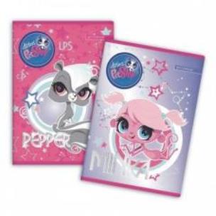 Opakowanie Zeszyt A5/16K kratka Littlest Pet Shop 20szt