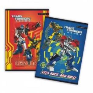 Opakowanie Zeszyt A5/16K kratka Transformers 20szt