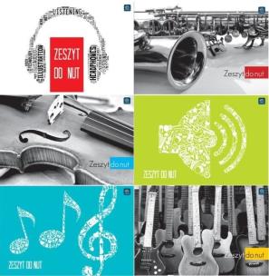 Opakowanie Zeszyt do nut A4/16K (10szt)