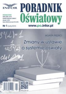 Opakowanie Zmiany w ustawie o systemie oświaty