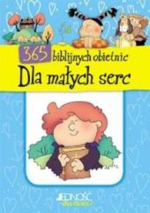 Okładka książki 365 biblijnych obietnic dla małych serc