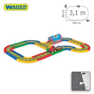 Okładka książki 51701 Kid Cars - Kolejka 3.1 m