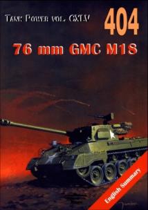 Okładka książki 76 mm GMC M18. Tank Power vol. CXLV 404 Hell Cat