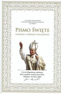 Okładka książki Biblia domowa. Wydanie okolicznościowe
