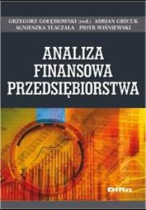 Okładka książki Analiza finansowa przedsiębiorstwa