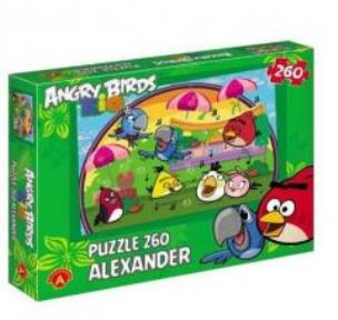 Okładka książki Angry Birds Rio. Puzzle 260 - Ha Ha ALEX