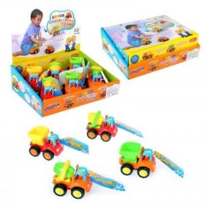 Opakowanie Auto budowlane plastikowe 9cm