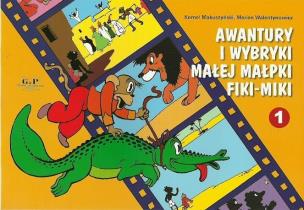 Okładka książki Awantury i Wybryki Małej Małpki cz.1 w.2013 G&P