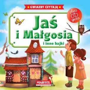 Okładka książki Bajki do poduszki- Jaś i Małgosia... +CD