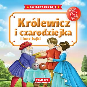 Okładka książki Bajki do poduszki- Królewicz i czarodziejka... +CD