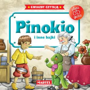 Okładka książki Bajki do poduszki- Pinokio... +CD