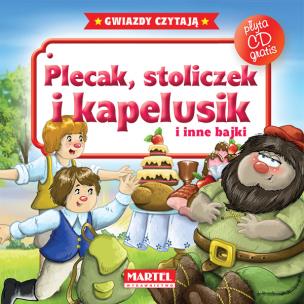 Okładka książki Bajki do poduszki- Plecak, stoliczek... +CD