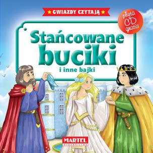 Okładka książki Bajki do poduszki- Stańcowane buciki... +CD