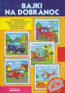 Okładka książki Bajki na dobranoc - Jedzie pociąg Literat