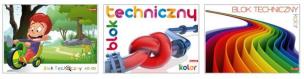 Opakowanie Blok techniczny A3/10K 10 szt. Kolor