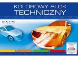 Opakowanie Blok techniczny A3/10K kolorowy 10szt