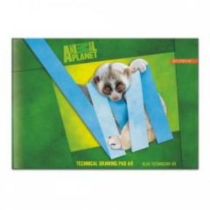 Opakowanie Blok techniczny A4/10K Animal Planet 20szt
