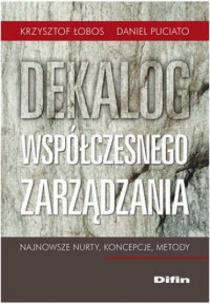 Okładka książki Dekalog współczesnego zarządzania DIFIN
