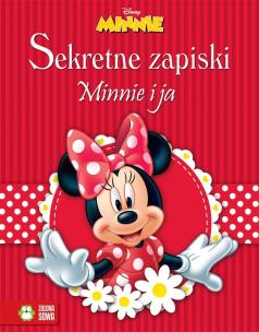 Okładka książki Disney Sekretne zapiski Minnie i ja