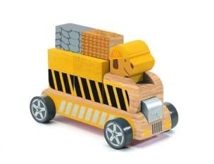 Opakowanie Drewniany składany samochód BULDO