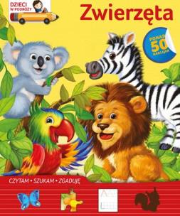 Okładka książki Dzieci w podróży - Zwierzęta
