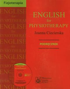 Okładka książki English for physiotherapy Podręcznik