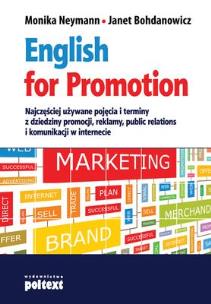 Okładka książki English For Promotion Najczęściej Używane Pojęcia