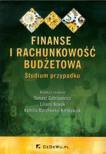 Okładka książki Finanse i rachunkowość budżetowa