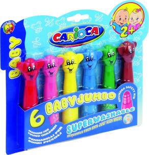 Opakowanie Flamastry Misiaki 6 kolorów bls CARIOCA