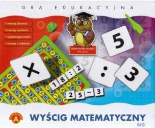 Opakowanie Gra - Wyścig Matematyczny BIG ALEX
