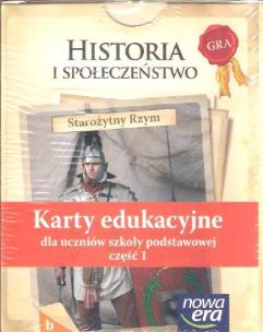 Okładka książki Historia SP 4  Historia i Społeczeństwo Karty cz.1