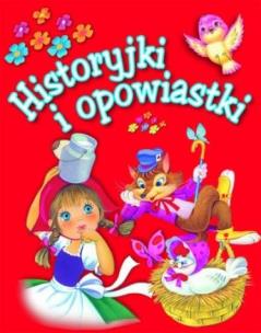Okładka książki Historyjki i opowiastki mała czerwona