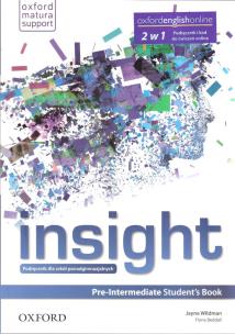 Okładka książki Insight Pre-Intermediate SB & with Online WB