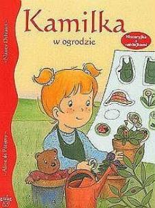 Okładka książki Kamilka w ogrodzie. Historyjka z naklejkami