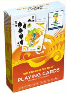 Okładka książki Karty do gry 55 kart - Fifa 2014 Brasil Fuleco