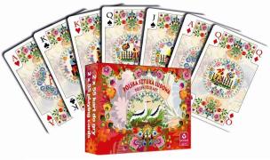 Opakowanie Karty do gry Polska Sztuka Ludowa podwójne