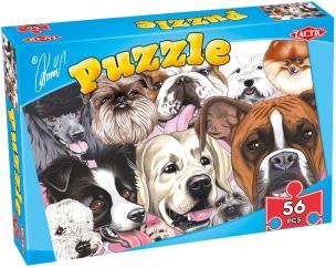 Opakowanie Karykatury Kotów i Psów - puzzle 56