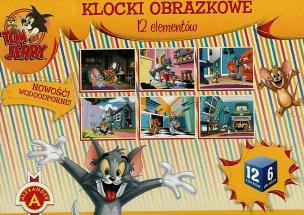 Opakowanie Klocki obrazkowe 12 - Tom and Jerry ALEX