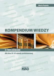 Okładka książki Kompendium wiedzy z ćwiczeniami dla SP IV-VI
