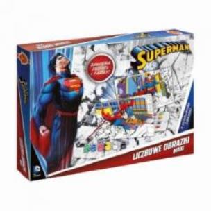Opakowanie Liczbowe obrazki maxi - Superman ALEX